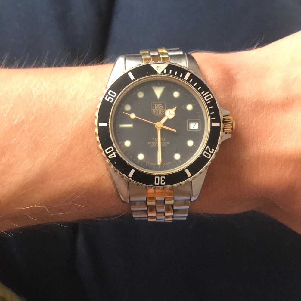COPY - Tag Heuer 1000 series professional watch
